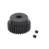 1 Mod 30Teeth Steel Pinion Gear 1M30T Motor Spur Gear with D-Shape Bore 10x9mm Outer Dia 32mm view 1
