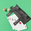 BCOATH PU Leather Dice Bag Roll Up Dice Holder Travel Organizer for Tabletop Gamers Portable with Zippered Closure Suitable for Game Accessories Storage view 4