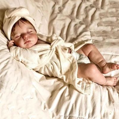 Anano Baby Doll for 2+ Year Old Girl 20inch Reborn Babys Dolls Silicone Full Body Girls Vinyl Toys Baby Doll with Accessories Realistic Newborn Babys Dolls Vinyl Toys