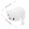 HEALSOPTHY 4Pcs White Silicone Corner Protector Set, Safety Table Edge Guards, Anti-Collision Furniture Bumper for Childproofing Corners in Home and Nursery view 2