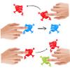 QmjdDymx 12Pcs Jumping Frog Toy Game, Plastic Leap Flip Frogs with Bucket, Colorful Funny Crazy Jumping Frogs for Boys and Girls, Frog Toy view 4