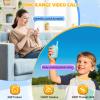 Video Walkie Talkies for Kids, 2 Pack Long Range Rechargeable Walkie-Talkie with Screen, 4 Voice Effects, Perfect Video Call Toys for Age 3-12 Boys Girls, Indoor, Camping, Hiking, Travel view 2