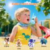 Video Walkie Talkies for Kids, 2 Pack Long Range Rechargeable Walkie-Talkie with Screen, 4 Voice Effects, Perfect Video Call Toys for Age 3-12 Boys Girls, Indoor, Camping, Hiking, Travel view 3