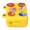 Cartoon Camera Shoulder Bag for Kids, Children's Camera Protector Storage Bag, Dirt and Material with Fine Grain Surface, Lightweight and Portable Satchel for (Yellow) view 4