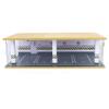 1/24 Parking Garage Model, Car Garage Display Case with Clear Acrylic Cover & LED Lighting Toy Car Storage Tabletop Showcase for Various Model Cars, Motorcycles (1/24-4 Parking) view 1