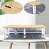 1/24 Parking Garage Model, Car Garage Display Case with Clear Acrylic Cover & LED Lighting Toy Car Storage Tabletop Showcase for Various Model Cars, Motorcycles (1/24-4 Parking) view 2
