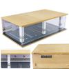 1/24 Parking Garage Model, Car Garage Display Case with Clear Acrylic Cover & LED Lighting Toy Car Storage Tabletop Showcase for Various Model Cars, Motorcycles (1/24-4 Parking) view 4