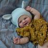Anano Baby Doll for 2+ Year Old Girl 19inch Reborn Babys Dolls Silicone Full Body Girls Real Life Babys Dolls Silicone Full Body Girls Vinyl Toys Baby Doll with Accessories view 2