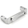 Aluminum Alloy Servo Mount Bracket for 1/10 RC Crawler Portal Axle, CNC Machined Upgrade (Silver) view 4