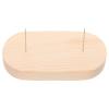 ERINGOGO Felt Doll Display Stand and Doll Display Brackets for 10Cm X 5Cm Fixed Base Rack Suitable for Crafting and view 1