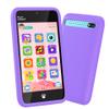 MOMILLA Kids Toys Smart Phone for Girls, 3.97 Touchscreen Dual Cameras with 45+ Stickers, 220+ Games & 16GB Storage, Birthday Gifts for Kids Age 3-10, Educational Mini Toddler Play Phone Toy view 1