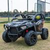 24V 2 Seater Ride On UTV, Kids Electric Buggy with Remote Control, 20" Wide Seat, 4-Wheel Suspension, Bluetooth/LED, Off Road Truck for Boys Girls, Black view 1