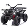 24V Kids Electric ATV with Dual 80W Motors & Safety Crash Bars, Off-Road Ride On Vehicle for Ages 3-5, Anti-Slip Tires, LED Lights & Bluetooth (Black) view 1