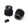 BENMAZ 2Pcs Hardened Steel 13T Pinion Gear (1.0 Mod) 5 mm Bore for 1/8 Sledge 5mm Shaft,Replace 6483X Upgrade Part view 1