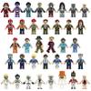 econoLED Minifigures, 36PCS Zombie Mini People Figurines, Horror Movable Building Bricks Minifigs, Easter Egg Stocking Stuffers Christmas Halloween Birthday Party Favors, Gift for Kids Boys Girls view 1
