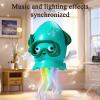 Dancing Octopus Babys Toy,Electric Crawling Octopus Toy,Automatic Obstacle Avoidance Children's Toys, Light and Music Dancing Toys,for Boy Girl view 2