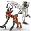 99 Forest Nights Adventure Blocks-478PCS Deer & Owl Gothic Building Blocks, Desk Ornament & Collectible Gift for Boys Girls & Fans (A) view 1