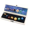 1Set Solar System for Kids with 9 Planet Lifelike Funny Planets for Kids Solar System with Box Storage Natural Ore Planet Toys Educational for view 1