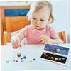 1Set Solar System for Kids with 9 Planet Lifelike Funny Planets for Kids Solar System with Box Storage Natural Ore Planet Toys Educational for view 4