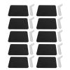 DouWen MO 10Pcs Action Figure Stand Assembly, Doll Model Support Stand Base, Action Figure Display Holder for 1/144 Toy, Durable ABS Plastic with Excellent Stability for Home Decoration (Black) view 1