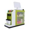 ariarly Cash Register Playset for Teen Toy Coffee Maker Machine Simulated Supermarket Toy Pretend Coffee Maker Fridge Refrigerator Barcode Scanner Playset view 4