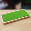 CIYODO Figurine Display Stand with Artificial Grass Base for Action Figures and Dolls, Desktop Organizer Tray for Collectible and Handicrafts Storage view 4