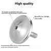 Premium Stainless Steel Spinning Top, Exquisite Fidget Toys, Stress Relief, Time Killer, Perfect Balance Spin Long time Easy to Rotate (M/Silver) view 3