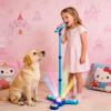 Adjustable Echo Microphone, Interactive Music Toy, 20.87x35.04 Inches Karaoke Music with Stand, Portable Singing Device, Microphone with Easy Play, Fun Supplies for Kids and Family view 4