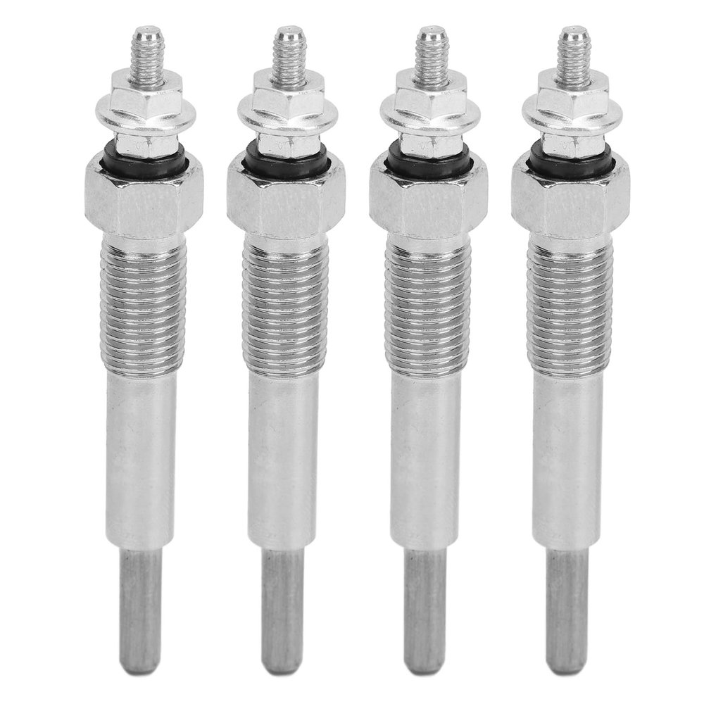4Pcs Engine Glow Plugs - Quick Start Overheat Protection Fit for Isuzu NPR NQR 4BD2 3.9L, W3500 W4500 Forward Tiltmaster 1992-1998 - Replaces OE 8-97028-369-0 Y-718RS 203-IS4BD2