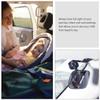 MOLUCKFU View Mirror Rear Facing Car Mirror for Infants with Clip Universal Car Accessory for Back Seat Monitoring view 3