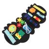 Yinhing Felt Learning Board Soft Sensory Touch Educational Activity Board for Developing Life Skills During Car Trips Flights and Travel Adventures for Kids view 3