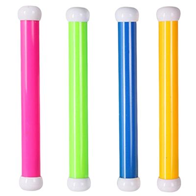 4-Piece Diving Sticks Underwater Pool Toy Set - Ideal for Swim Training, Bathtub Games, Beach & Ocean Enjoyment