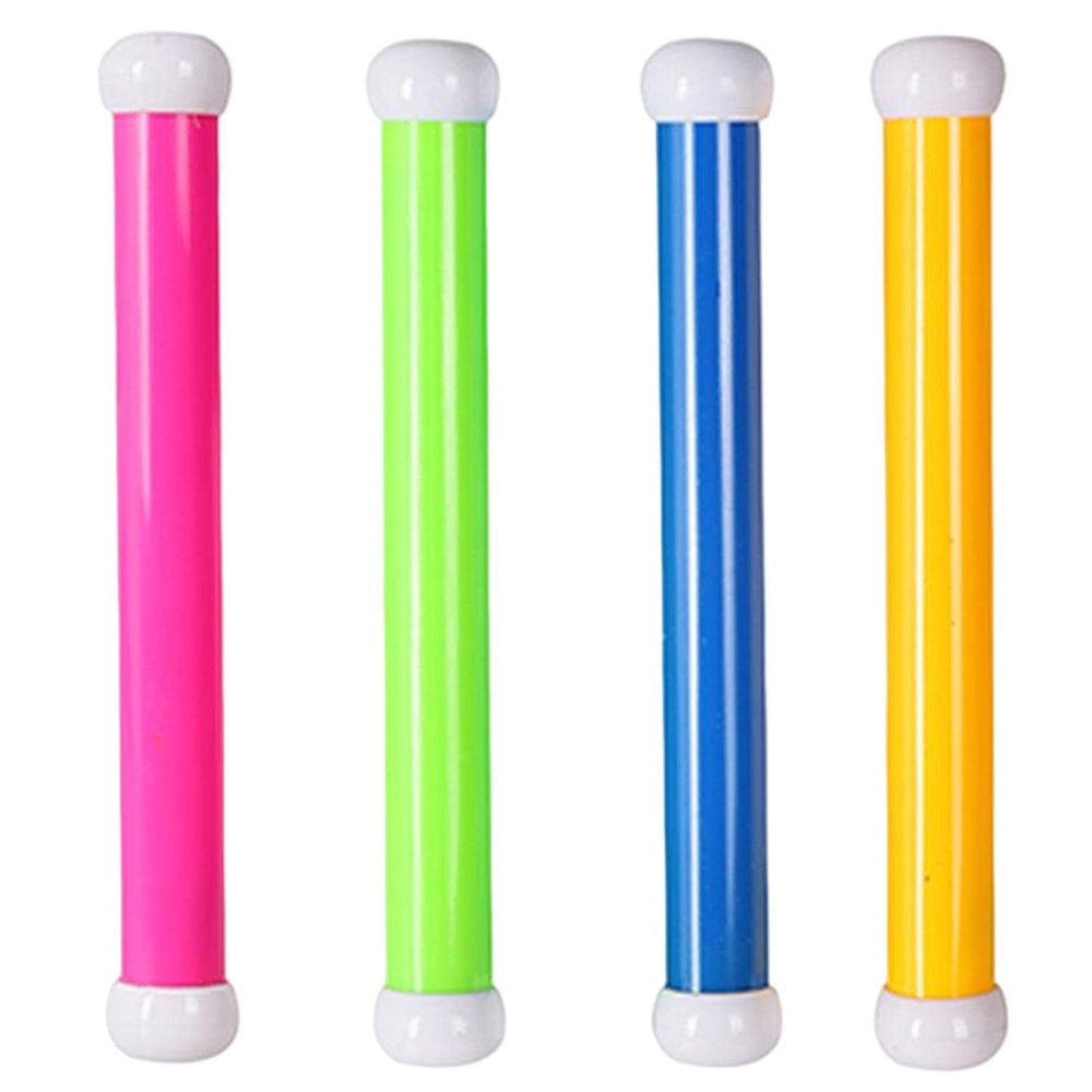 4-Piece Diving Sticks Underwater Pool Toy Set - Ideal for Swim Training, Bathtub Games, Beach & Ocean Enjoyment