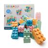 30-Piece Building Blocks - 5 Color Large Blocks, Non-Toxic & Chew-Safe - Early Educational Toys for Toddlers, Construction Play STEM Learning Gift view 1