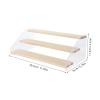ORFOFE Acrylic Display Stand Tiered Organizer for Collectible Figures and Dolls, 3-Layer 30Cm Desktop Shelf for Display and Storage view 2