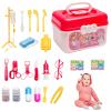 23pcs Realistic Doctor Toy Set for Ages 3+ - Simulation Doctor Supplies for Play view 2