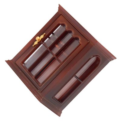Abaodam 12 Scale Dollhouse Furniture Model for Collectors and Hobbyists Mini Retro Wall Cabinet for Dollhouse Decoration