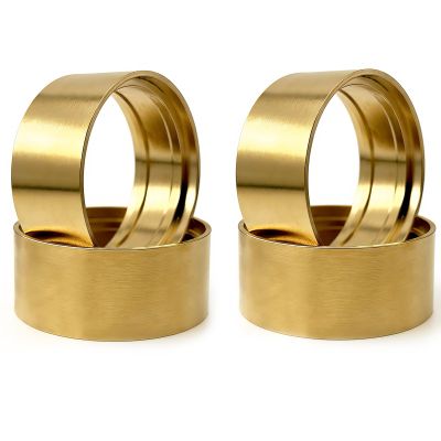 1.9 Inch Brass Wheel Weight Internal Beadlock Clamp Ring for 1/10 RC Crawler Wheels, 4PCS