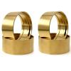 1.9 Inch Brass Wheel Weight Internal Beadlock Clamp Ring for 1/10 RC Crawler Wheels, 4PCS view 1
