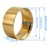 1.9 Inch Brass Wheel Weight Internal Beadlock Clamp Ring for 1/10 RC Crawler Wheels, 4PCS view 3