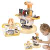 Combined Makeup Toy with Doctor Clinic Tools and Ice Cream Set - Fun and Educational Role Play Game view 3