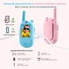 Video Walkie Talkies for Kids 2 Pack 1600 ft Range Rechargeable Real-Time Video Voice Changer Walkie Talkies for Girls with Watch Straps, Perfect for Backyard Play Gifts for Boys Girls Ages 3-12 Pink view 3
