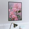 Pink Rose Flowers 1000 Piece Wooden Jigsaw Puzzles for Adults, Stunning Floral Landscape, Relaxing and Challenging Puzzle Fun view 2