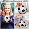 Abaodam Football Piggy Bank for Boys Small Soccer Coin Bank Soft Rubber Sports Money Saving Box Room Decor view 4