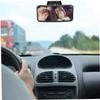Abaodam Car Rearview Mirror with Suction Cup 360 Rotatable Auto Interior Mirror for Safety Backseat Observation in Vehicle view 3