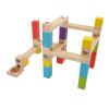 Bnineteenteam Wooden Marble Run Construction Toy, Marble Track Maze Game, STEM Learning Toy view 1