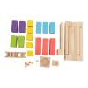 Bnineteenteam Wooden Marble Run Construction Toy, Marble Track Maze Game, STEM Learning Toy view 2