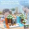 100-Piece Magnetic Building Blocks Set  Educational STEM - Toy Stacking Block Sets Toy Gift view 3