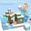 100-Piece Magnetic Building Blocks Set  Educational STEM - Toy Stacking Block Sets Toy Gift view 4