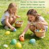 12 Pack Easter Dino Egg Dig Kit for Kids - Dinosaur Egg Excavation Toy with 12 Unique Dinosaurs Eggs Tools & Learning Cards STEM Archaeology Science Dig Set for Boys Girls Easter Party Favors 3-12 view 2